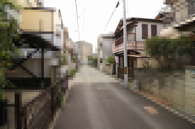 【前面道路含む現地写真】 | 南塚口町8丁目古家付き土地