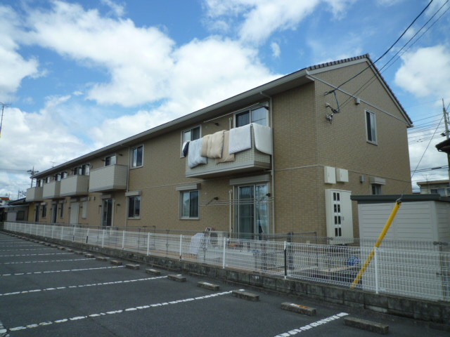 倉敷市川入のアパートの外観