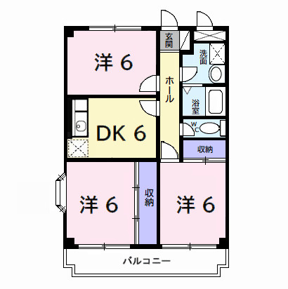 ガーデンプレイスⅠの間取り