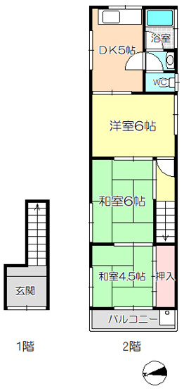 【間取り】 | イーストⅠ