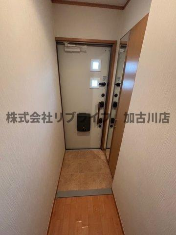 コンフォート大島Ⅳの玄関