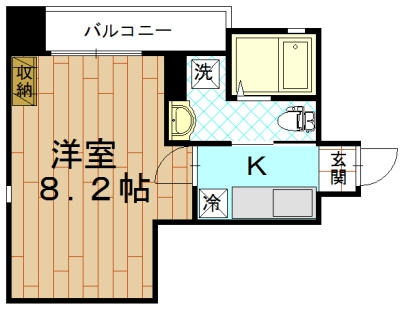 グランドーリア西院の間取り