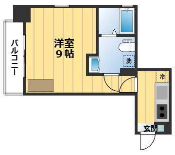 グランドーリア西院の間取り