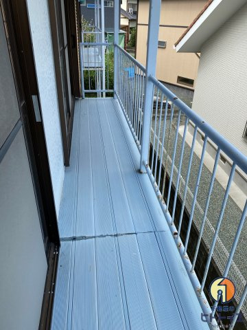 江口ハイツのバルコニー|バルコニーがあります