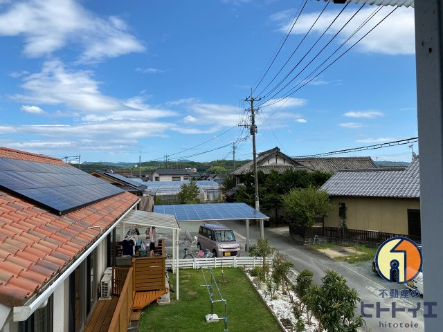 江口ハイツの展望|バルコニーからの眺望です