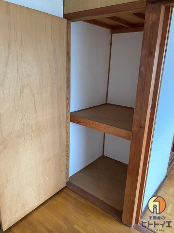 江口ハイツの収納|収納があります