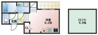 【間取り】 | stage新栄 | 略図の為、現状優先