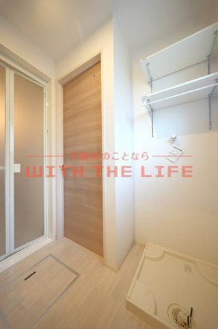 プリムローズ【キャッシュバック対象】の洗面所|広い洗面スペース