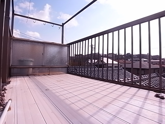 乙木1丁目戸建のバルコニー