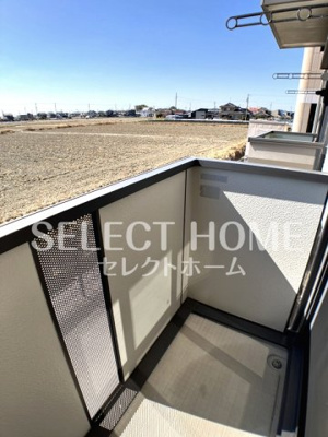 【バルコニー】 | サウスウィンドB | 開放的で明るい空間を演出してくれるバルコニーです