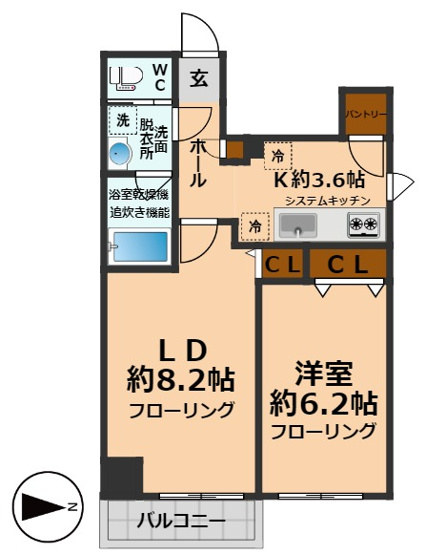 【間取り】 | ディアレイシャス高井戸