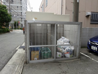 【その他共用部分】 | 吉田マンション | 敷地内ゴミ置き場