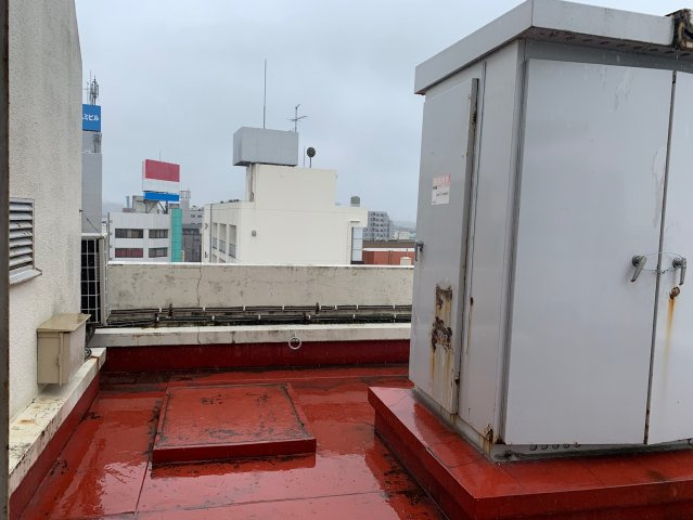 売りビル　東中央２丁目（南向き、５F建て、住居区あり）の展望