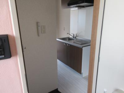 GARNET RESIDENCE MIYAの展望|玄関から～
