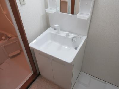 GARNET RESIDENCE MIYAの独立洗面台|シャンプードレッサー