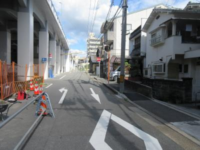 GARNET RESIDENCE MIYAの地図|前面道路
