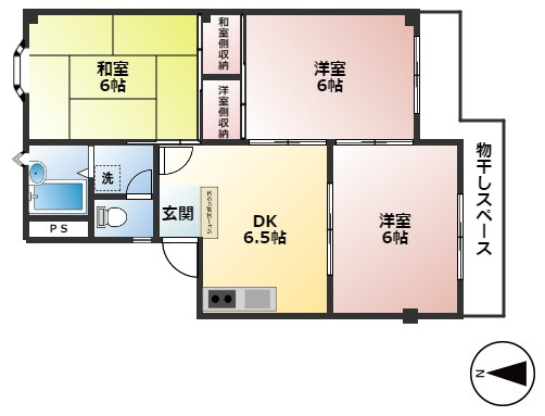[Wi-Fi] 光と風と 青と蒼の外観|物件の外観です