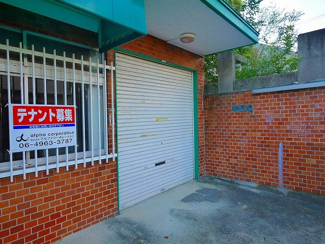 柳町店舗事務所のエントランス