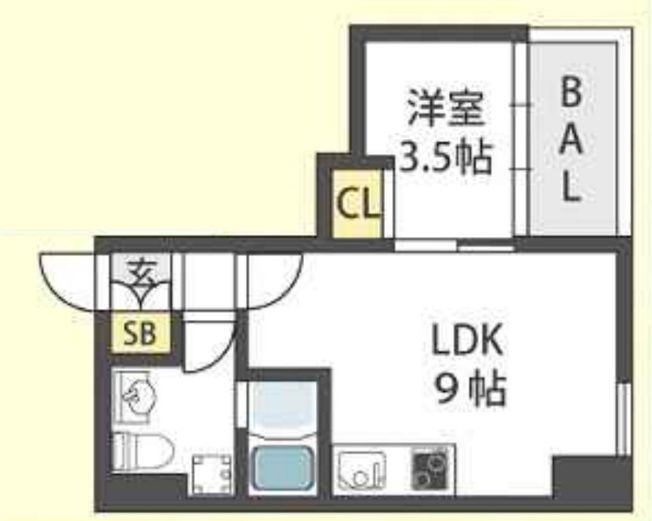 【間取り】 | JESUS SQUARE nippombashi