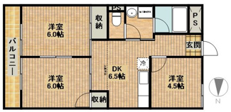 【間取り】 | キャピタルハイム