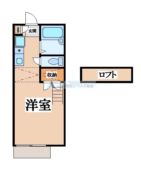 【間取り】 | レオパレスレジデンス新石切