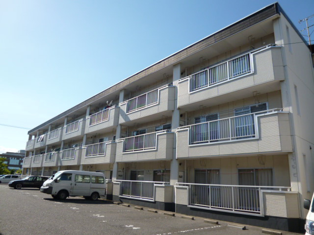 倉敷市笹沖の賃貸マンションの外観