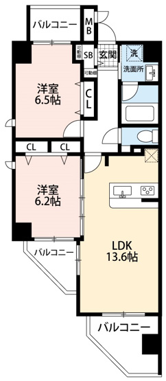 【間取り】 | Ⅵ　Ｔｏｗｎ　Ｅｘｃｅｌｌｅｎｔ