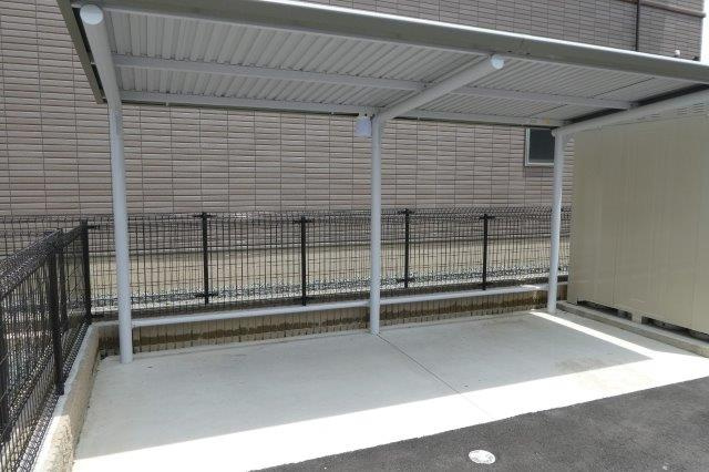 倉敷市真備町川辺のアパートのその他共用部分|自転車置き場