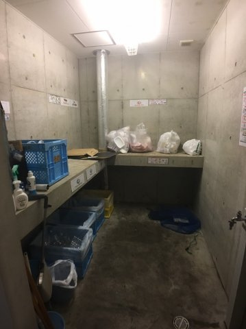 AXAS日本橋浜町のその他共用部分|敷地内ゴミ置き場