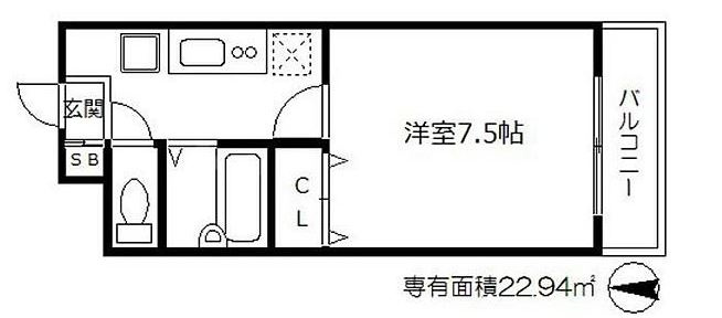 プレサージュの間取り