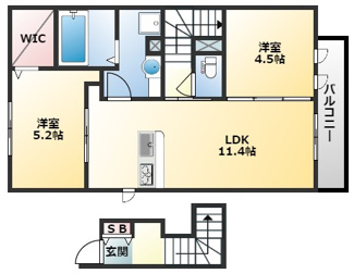 【間取り】 | Ｄ-roomみのり