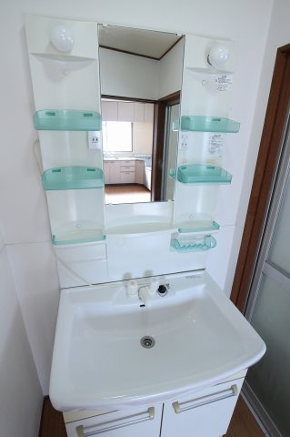 森マンションの洗面所