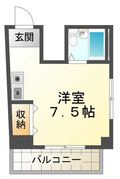 ヒラパレスの間取り