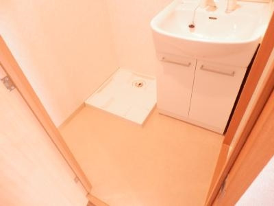 VILLA MARY 五条(旧：ビクトワール五条壬生)の洗面所|脱衣所・洗濯機設置可