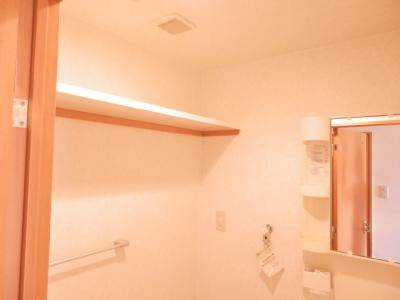 VILLA MARY 五条(旧：ビクトワール五条壬生)のその他|脱衣所上部棚