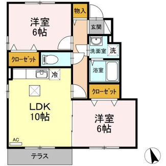 【間取り】 | グランドソレーユⅡ