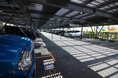 【駐車場】 | ライオンズマンション淀リバーサイド | マンション敷地内にある駐車場です。空き状況は都度ご確認下さい。