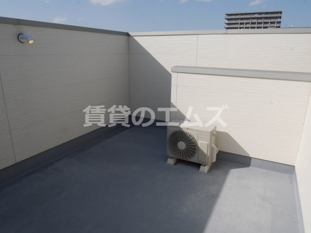 【バルコニー】 | ＧＲＡＮＤＴＩＣ雑餉隈 | ＧＲＡＮＤＴＩＣ雑餉隈のルーフバルコニー