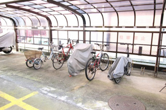 【その他共用部分】 | キレイに清掃された自転車置場です♪