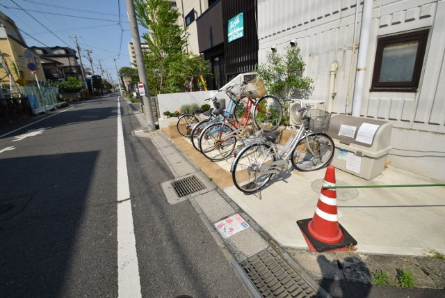 プラムマンションの展望|駐輪場