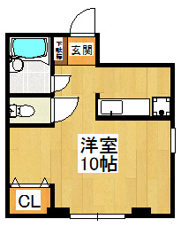 プラムマンションの間取り