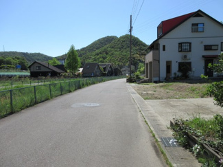 【前面道路含む現地写真】 | 岐阜市日野南　売地　南向き