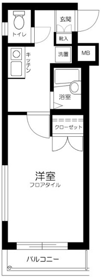 【間取り】 | ダイホープラザ桜上水