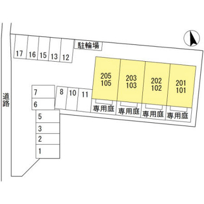 【区画図】 | グランシャリオ加納