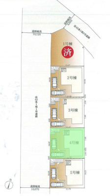 【外観】 | 海老名市上今泉3丁目  4号棟 新築戸建て　全23棟【仲介手数料無料】 | ◇２台駐車可能