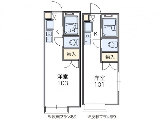【間取り】 | レオパレスNODA