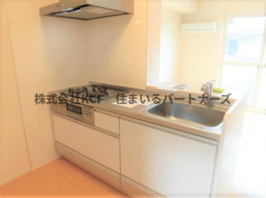 プログレスⅠA棟のキッチン|お料理しやすいキッチンです