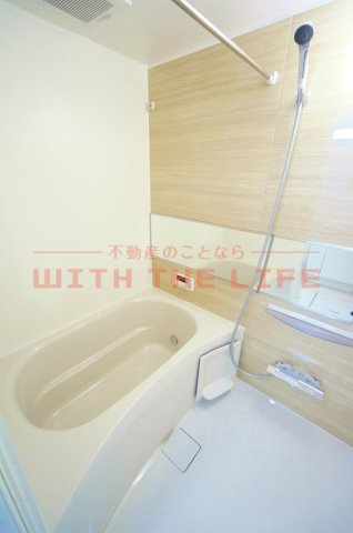 サニーノーブル【キャッシュバック対象物件】の浴室|ゆったり過ごせるお風呂です