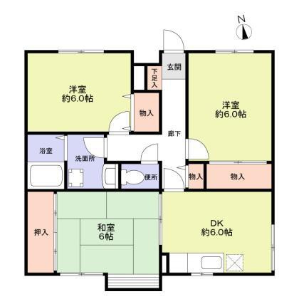 ハイツKOYAMA の間取り