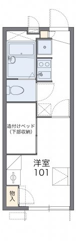 【間取り】 | レオパレスウィステリアⅣ